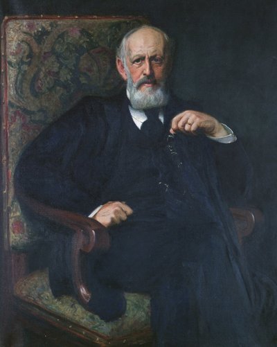 Bankier J. Henrik Palme, Gründer der Villenstadt Djursholm von Robert Thegerstrom